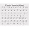 Pacon Handwriting Tablet, White, 1/2 in x 1/4 in x 1/4 in Ruled Long, 12in. x 9in., 40 Sheets, 12PK PCAR12556 - alternate 2